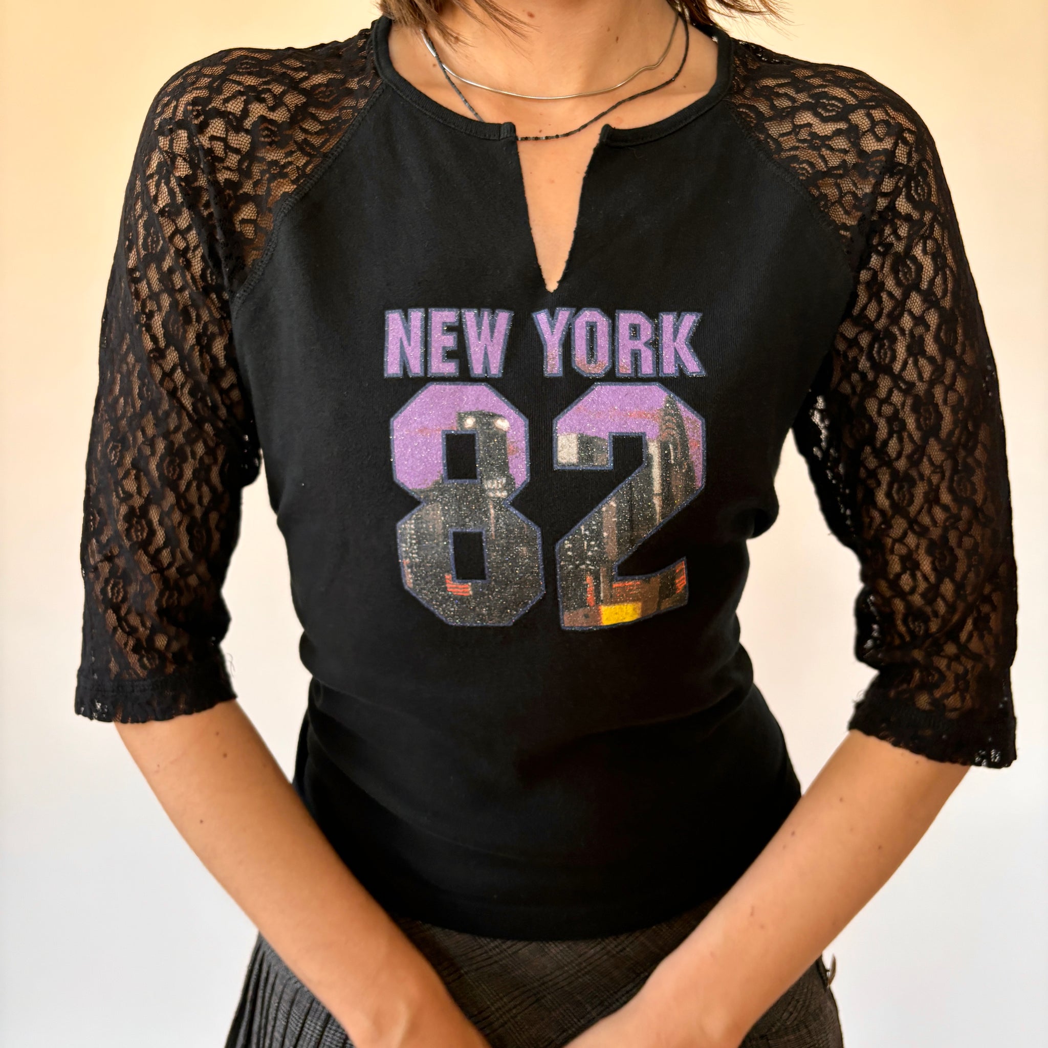 Y2K New York Raglan Tee (L/XL)