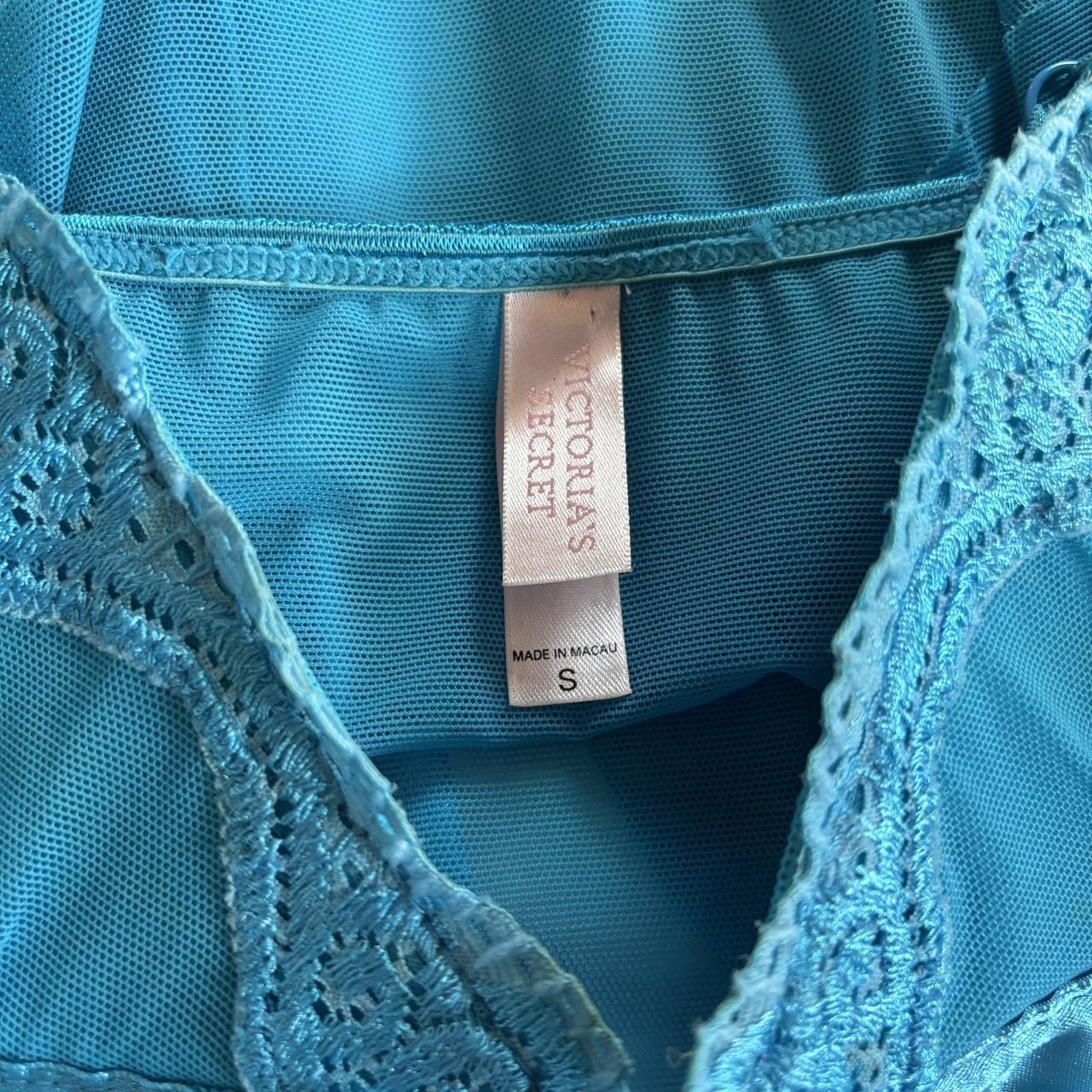 2006 Victoria’s Secret Aquamarine Mesh Top (S/M)
