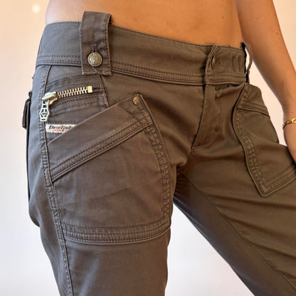 Diesel Low Rise Capris (XS/S)