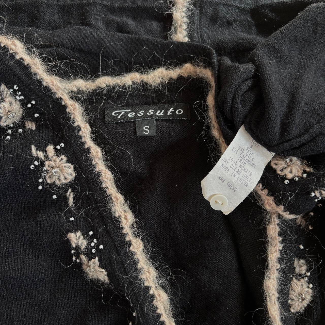 90s Silk & Cashmere Cardigan (S/M)