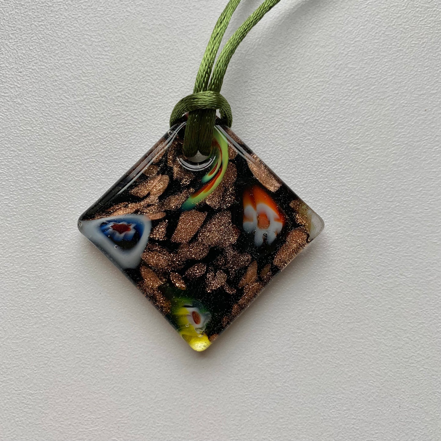 Glasswork Pendant Necklace