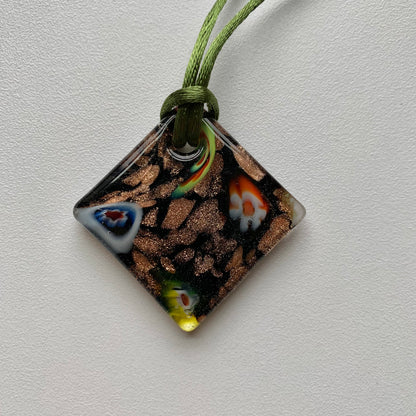 Glasswork Pendant Necklace