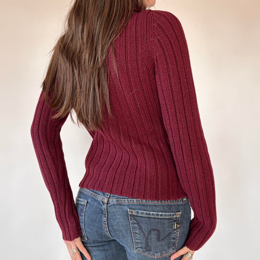 Abercrombie & Fitch Double Zip Sweater (S/M)