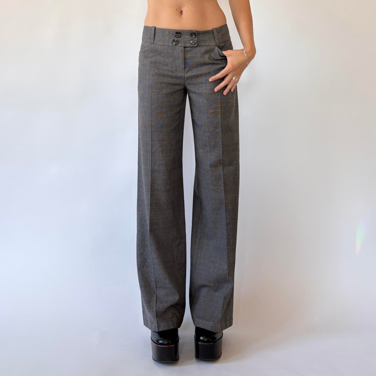 00s Plaid Trousers (XS)