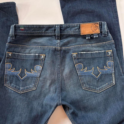 Diesel Dark Wash Boyfriend Jeans (L)