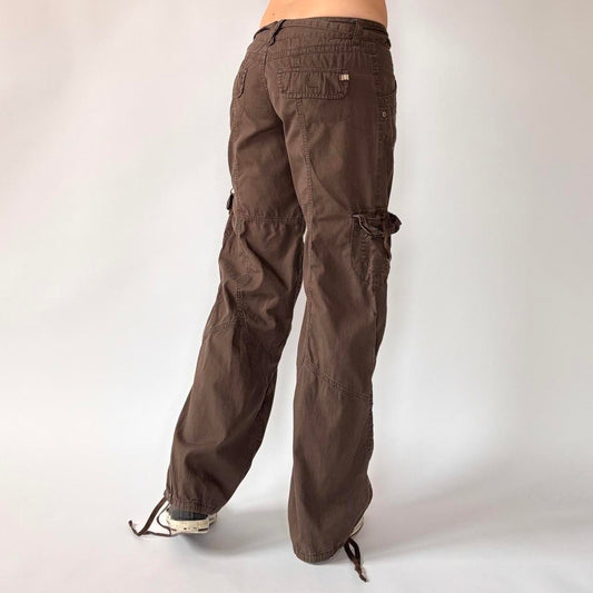Y2K Low Rise Cargo Pants (XS)