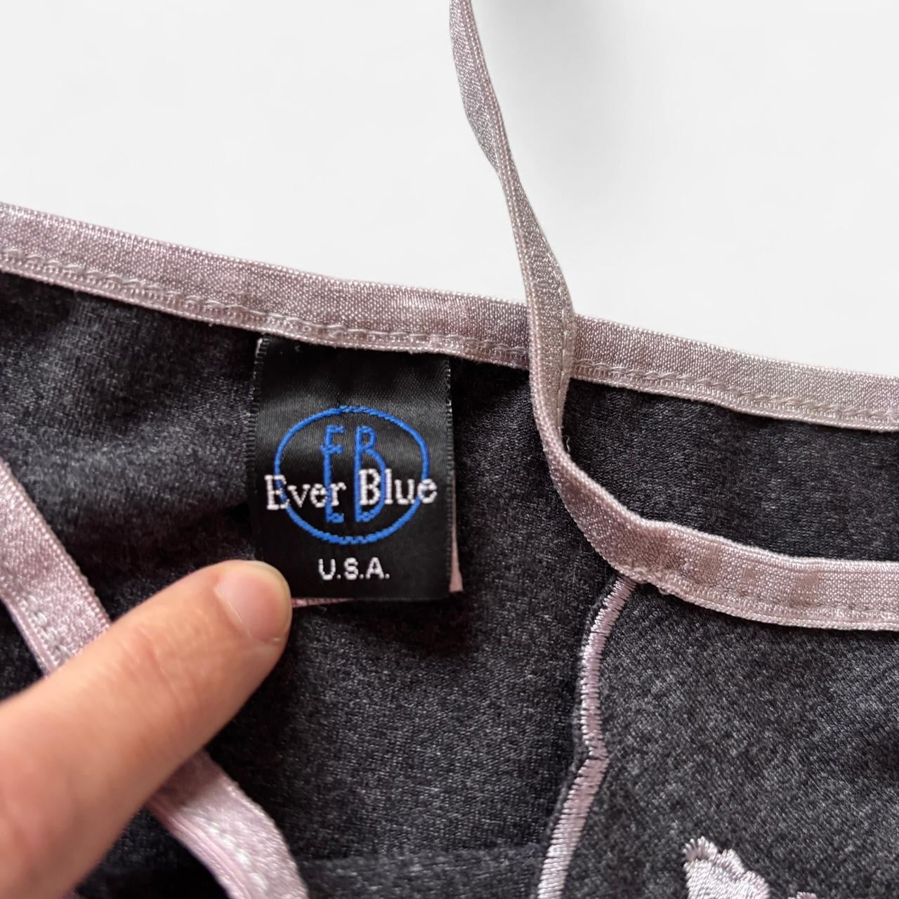 90s Butterfly Embroidered Cami Top (S)