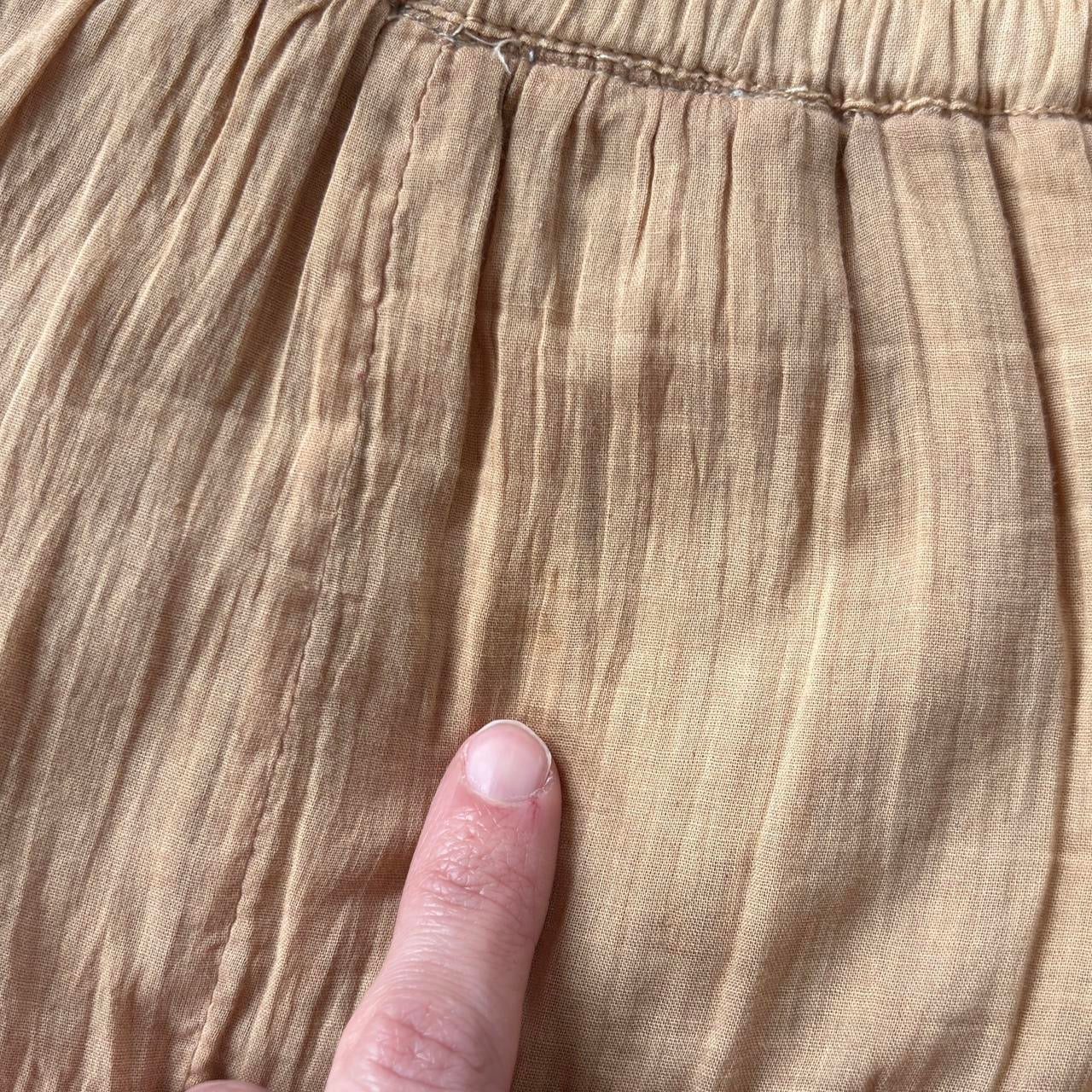 Y2K Tiered Cotton Maxi Skirt (M/L)