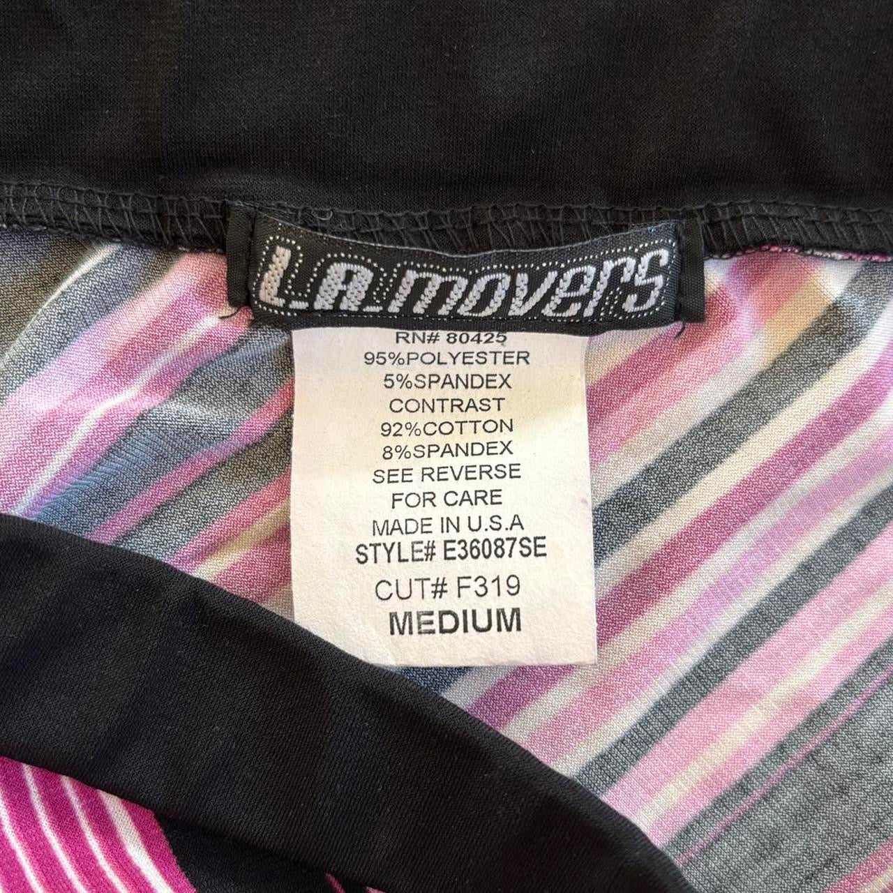 Y2K Deadstock Stripy Tube Top (M)