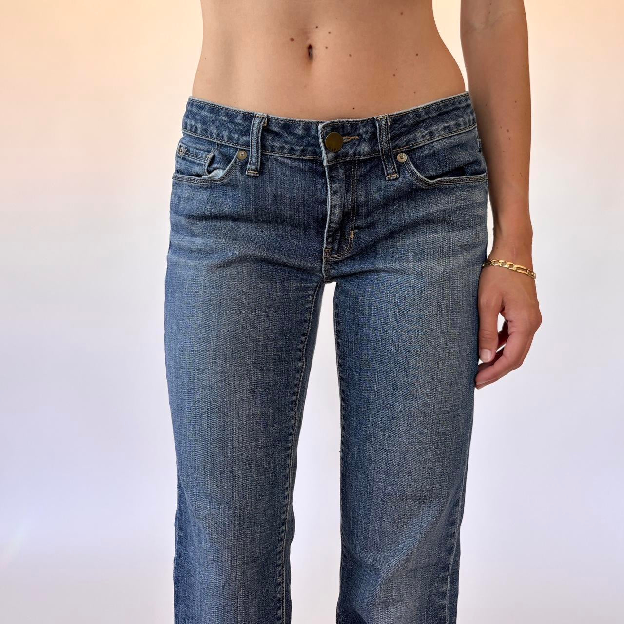2000s Low Rise Jeans (S)