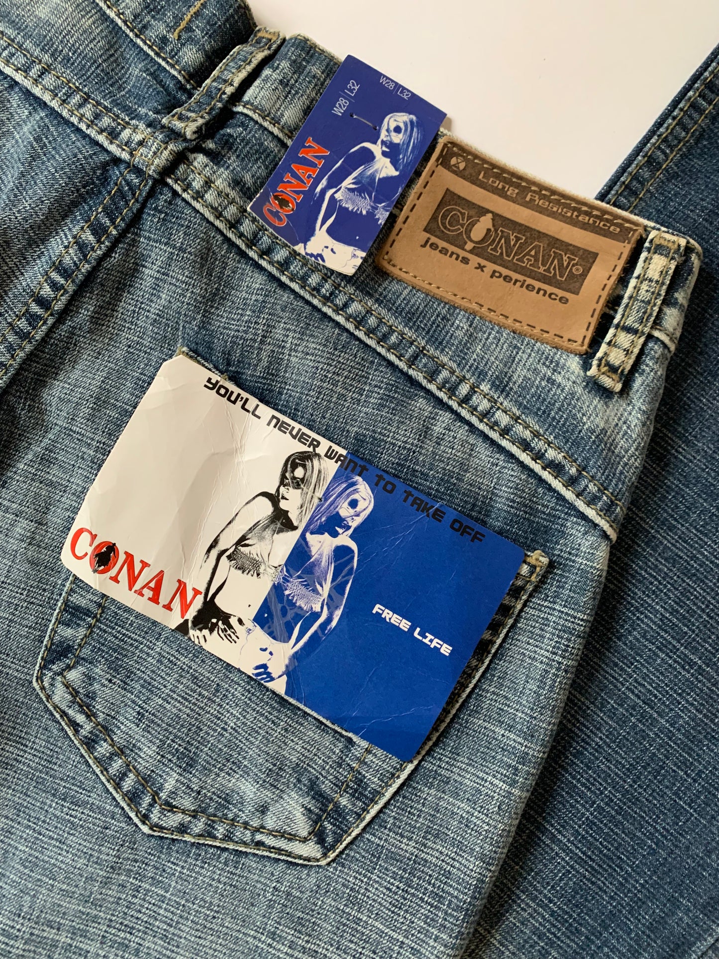 Deadstock Y2K Jeans (XXS/XS)