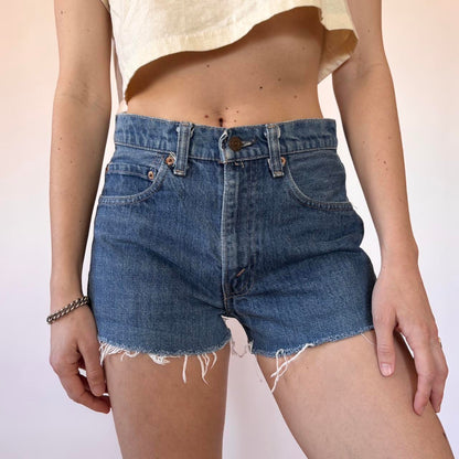 Levi’s 80s Cutoff Denim Shorts (S)