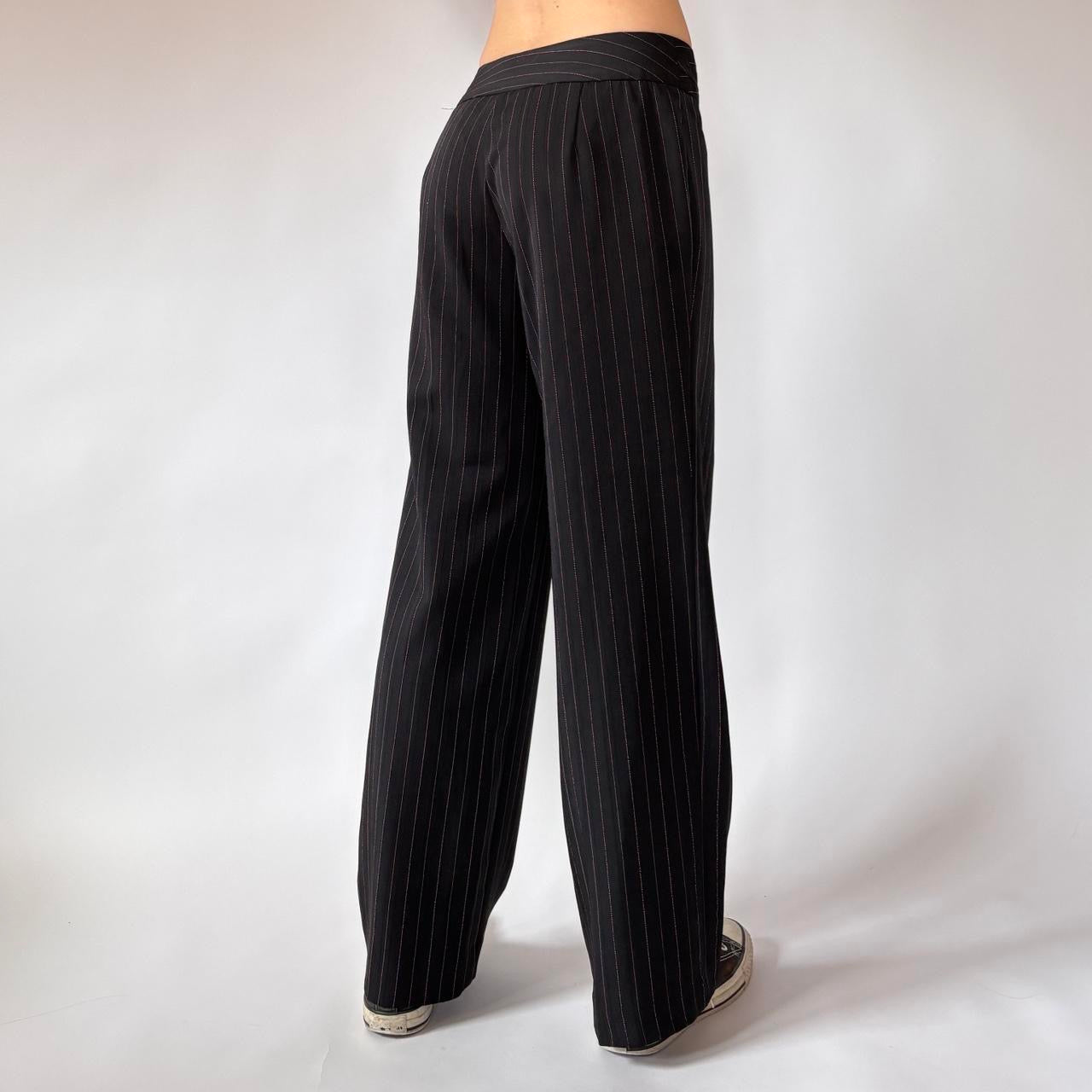 90s Pinstripe Trousers (XS/S)