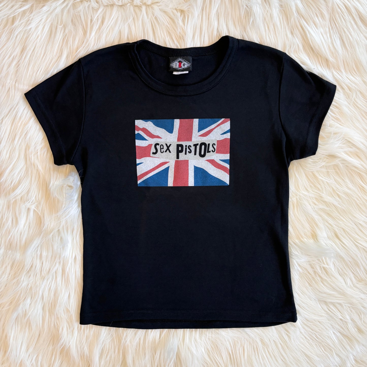 90s Sex Pistols Baby Tee (XS/S)