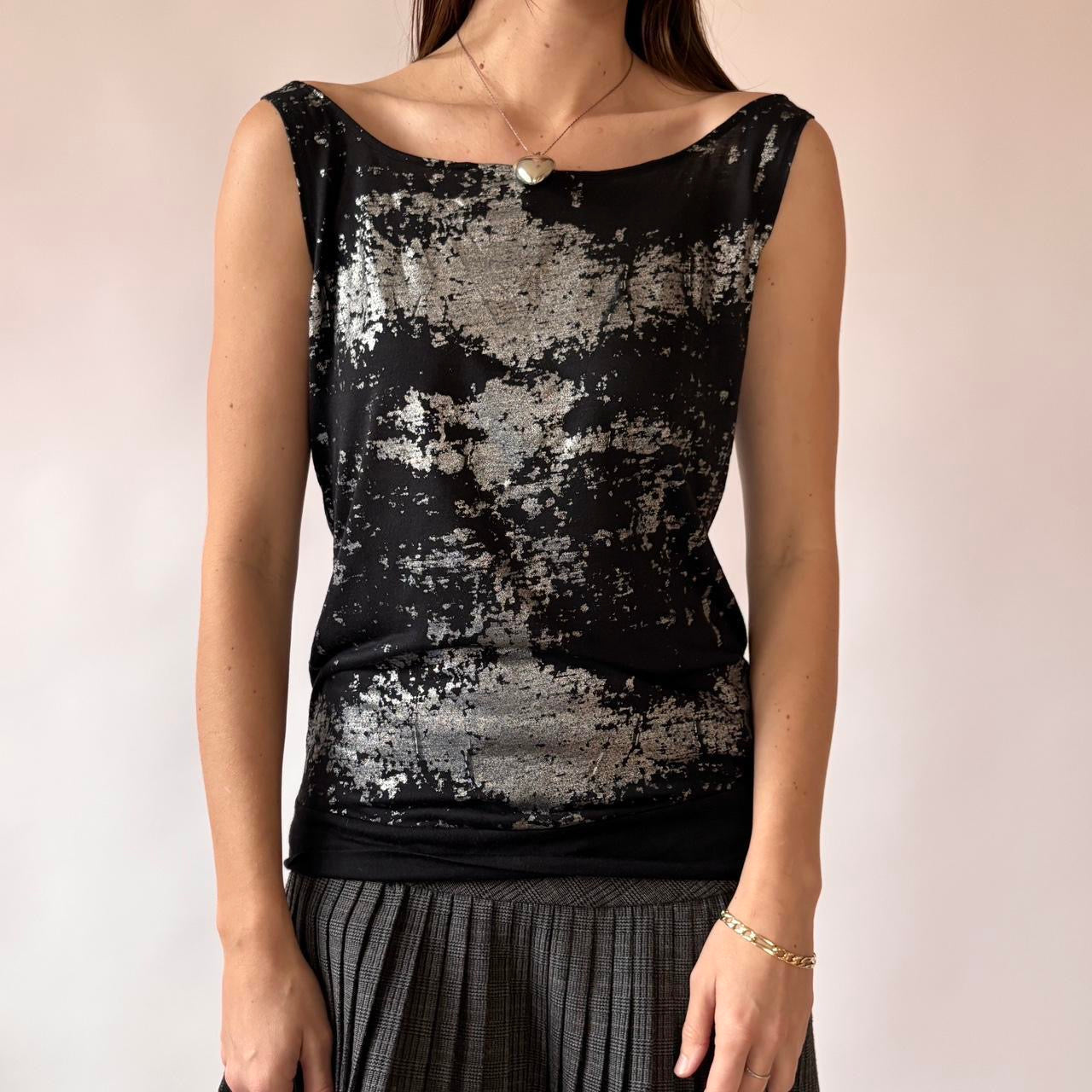 00s Indie Sleaze Chain Top (S/M)