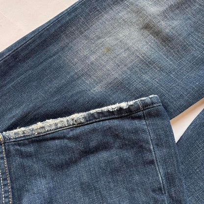 Diesel Dark Wash Boyfriend Jeans (L)