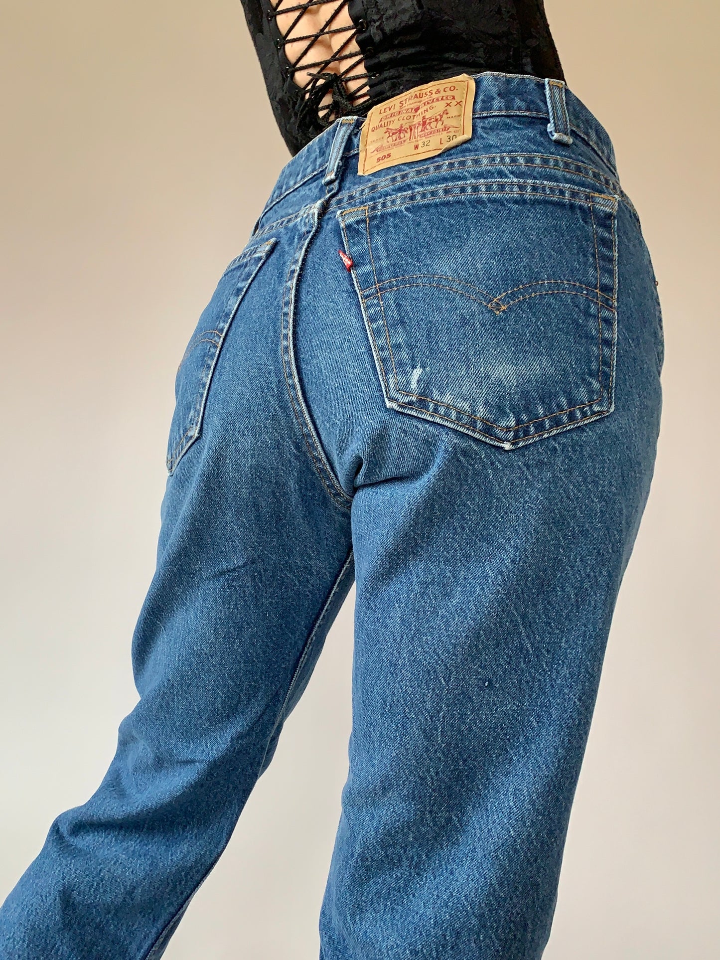 Vintage 1980s Levi’s 505s - M/L