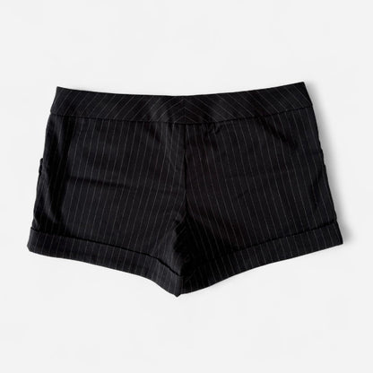 2000s Pinstripe Trouser Shorts (M)