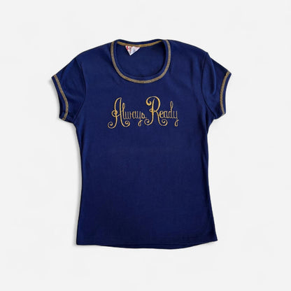 70s Always Ready Baby Tee (S/M)