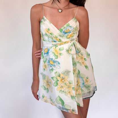 2006 Pure Silk Floral Top (XS)