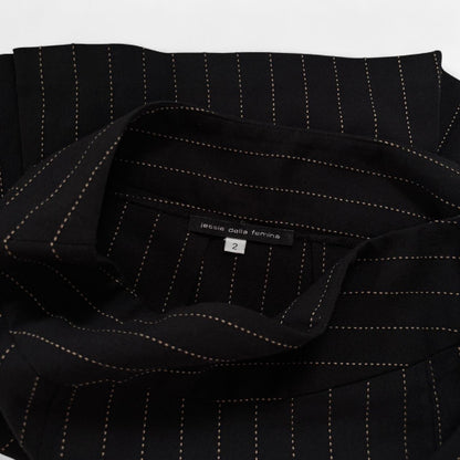 2000s Pinstripe Mini Skirt (S)