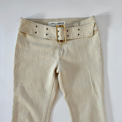 Y2K Belted Flares (S)