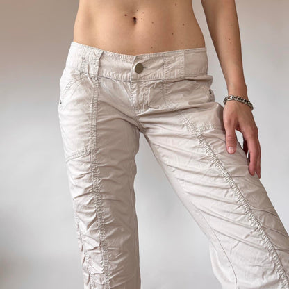 DKNY Low Rise Y2K Capris (XS)