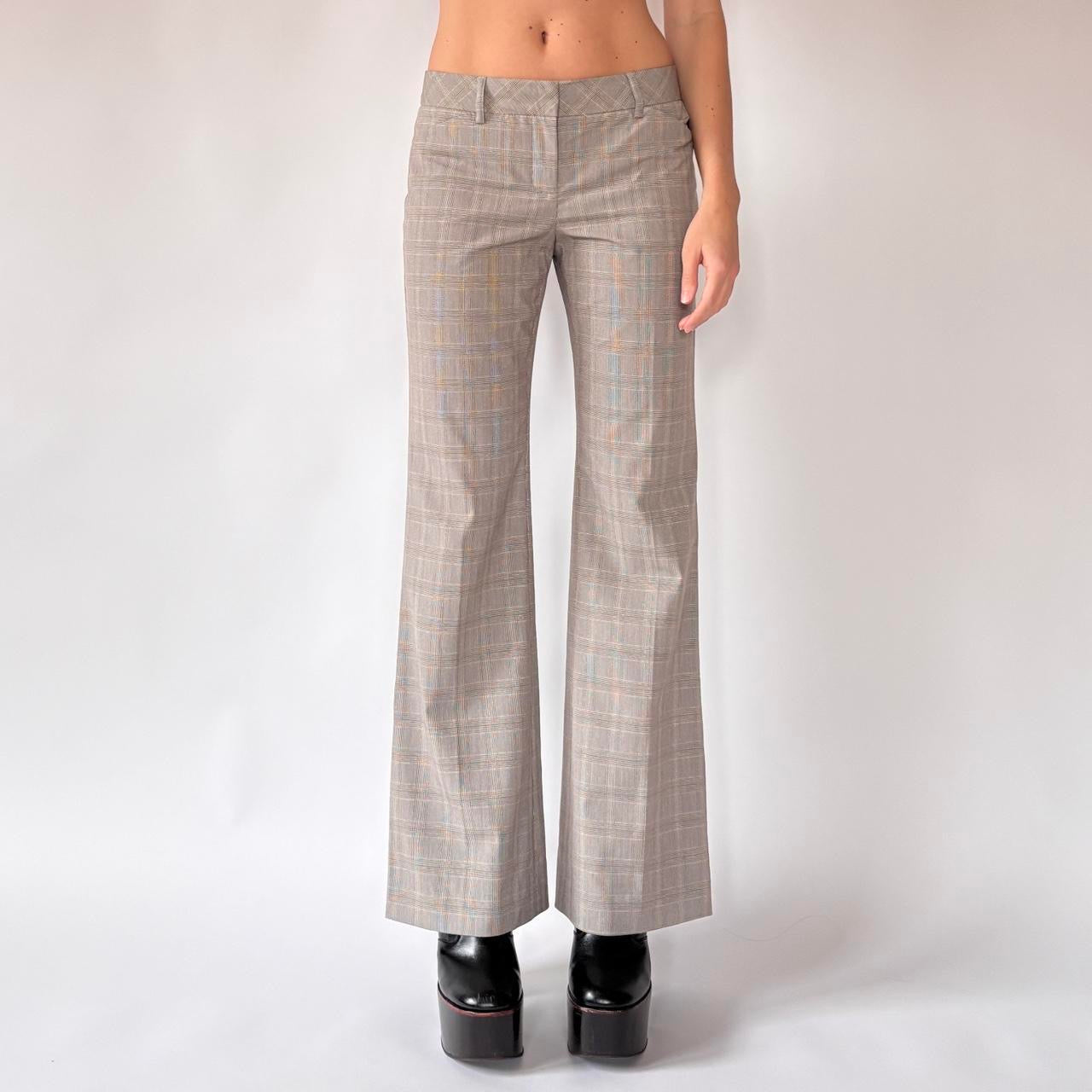 Y2K Low Rise Office Flares (XS)