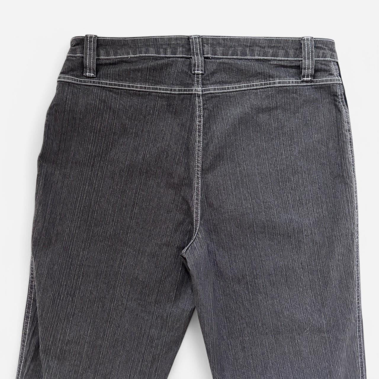 Y2K Embellished Flare Jeans (L)