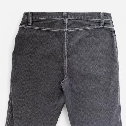 Y2K Embellished Flare Jeans (L)