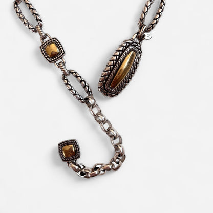 90s Mixed Metal Chain Belt