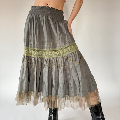 90s Boho Fairy Skirt (XS/S)