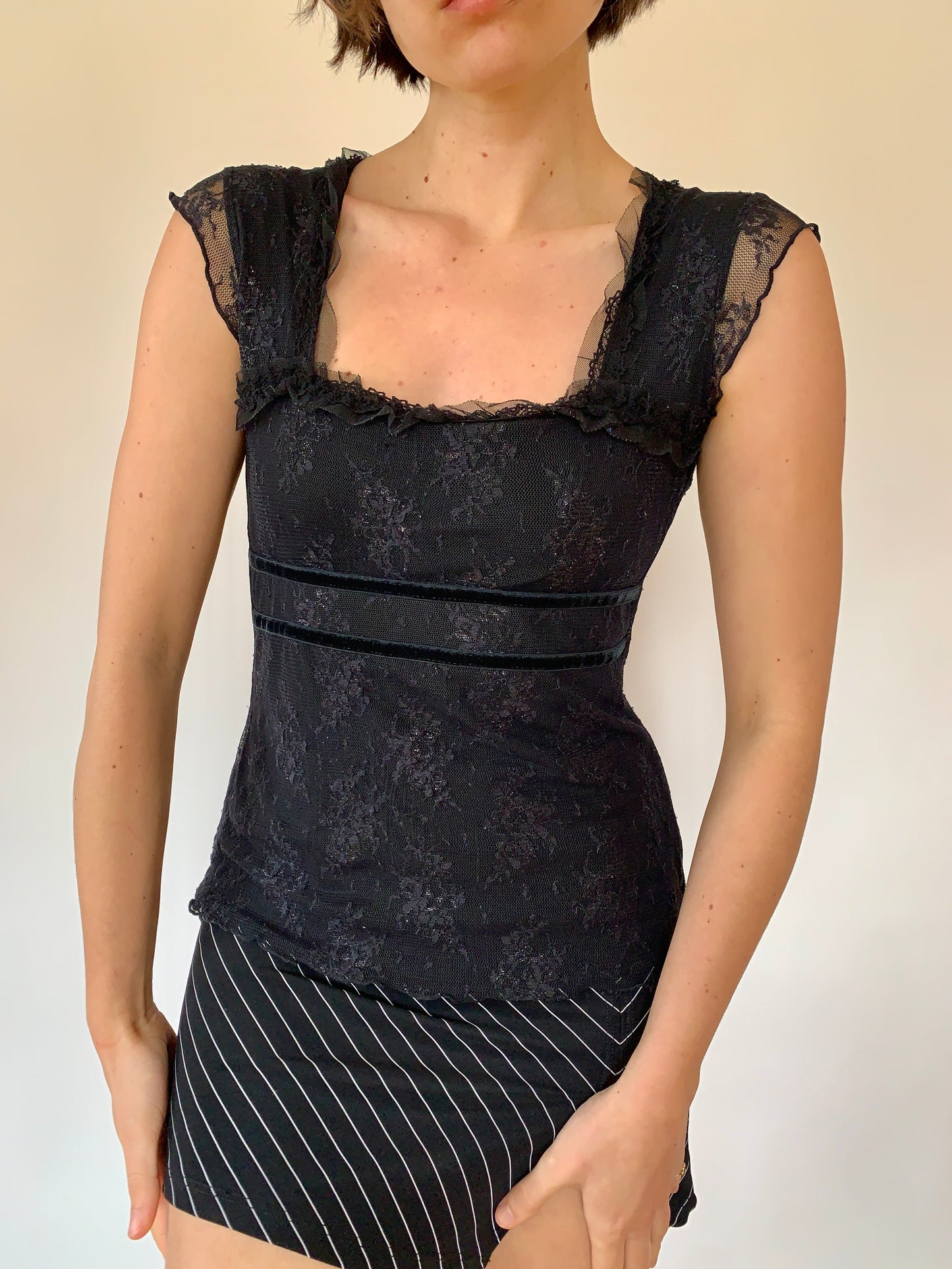 Vintage Whimsygoth Top - Medium