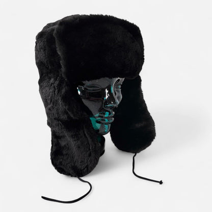 Vintage Faux Fur Trapper Hat