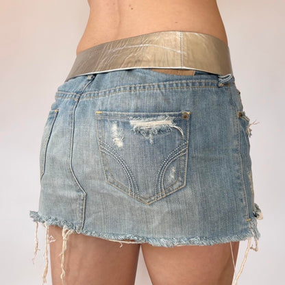 70s Silver Statement Belt (XS/S)