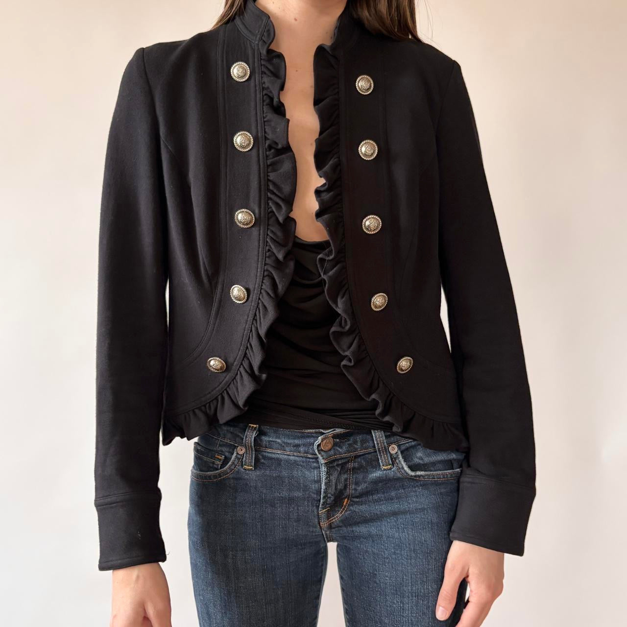 2000s Military Style Jacket (M)