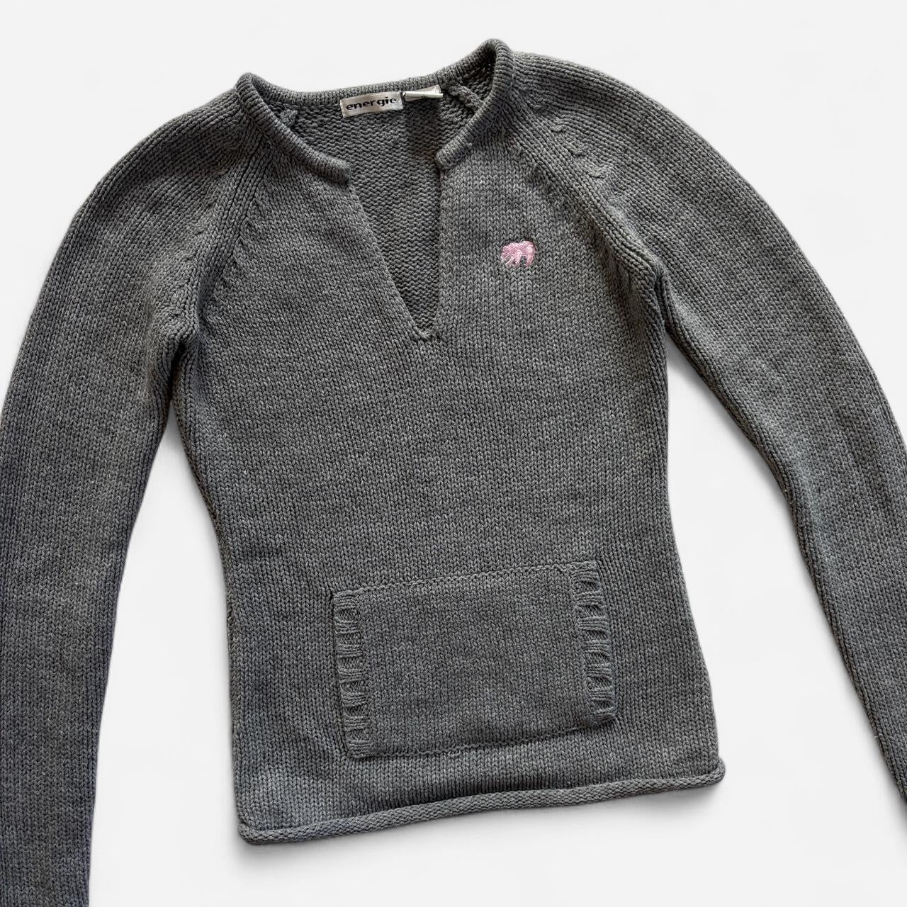 Y2K Energie Pullover Sweater (XS)