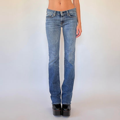 2000s Low Rise Seven Jeans (XS)