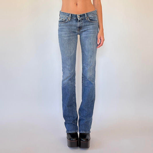 2000s Low Rise Seven Jeans (XS)