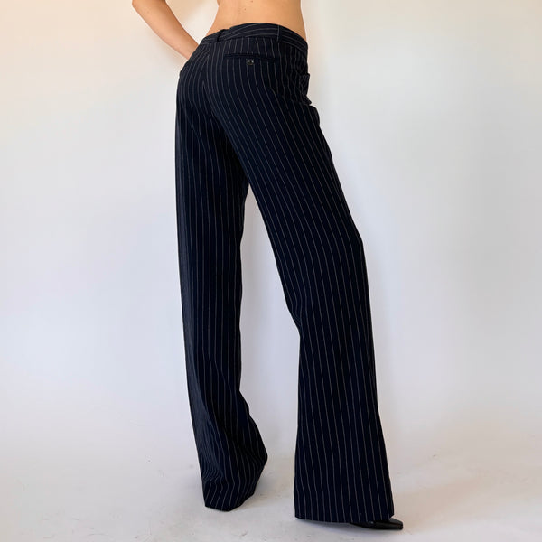 Body by Victoria Pinstripe Trousers (M)