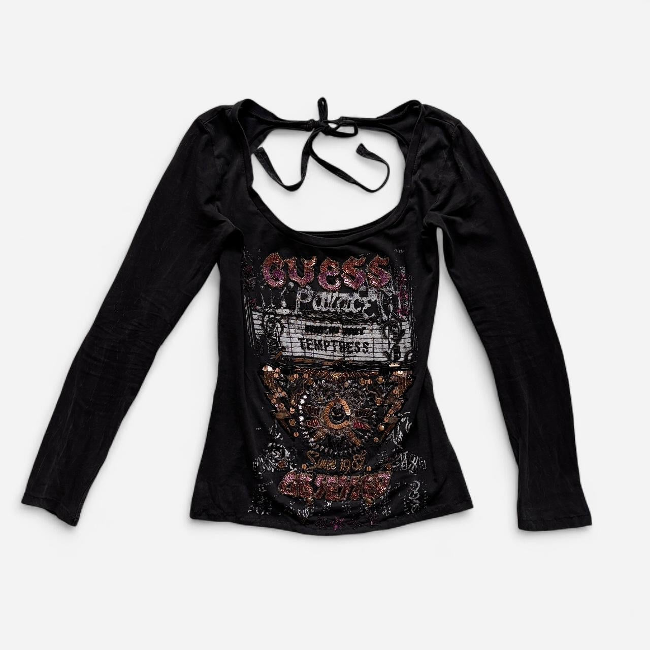 Guess Heavily Beaded Top (S)