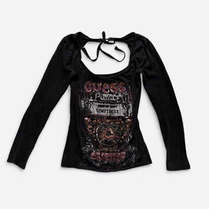 Guess Heavily Beaded Top (S)