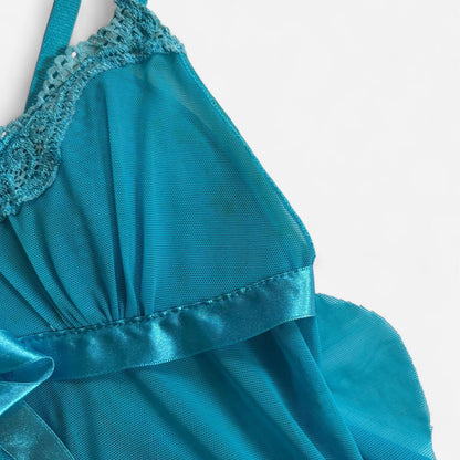 2006 Victoria’s Secret Aquamarine Mesh Top (S/M)