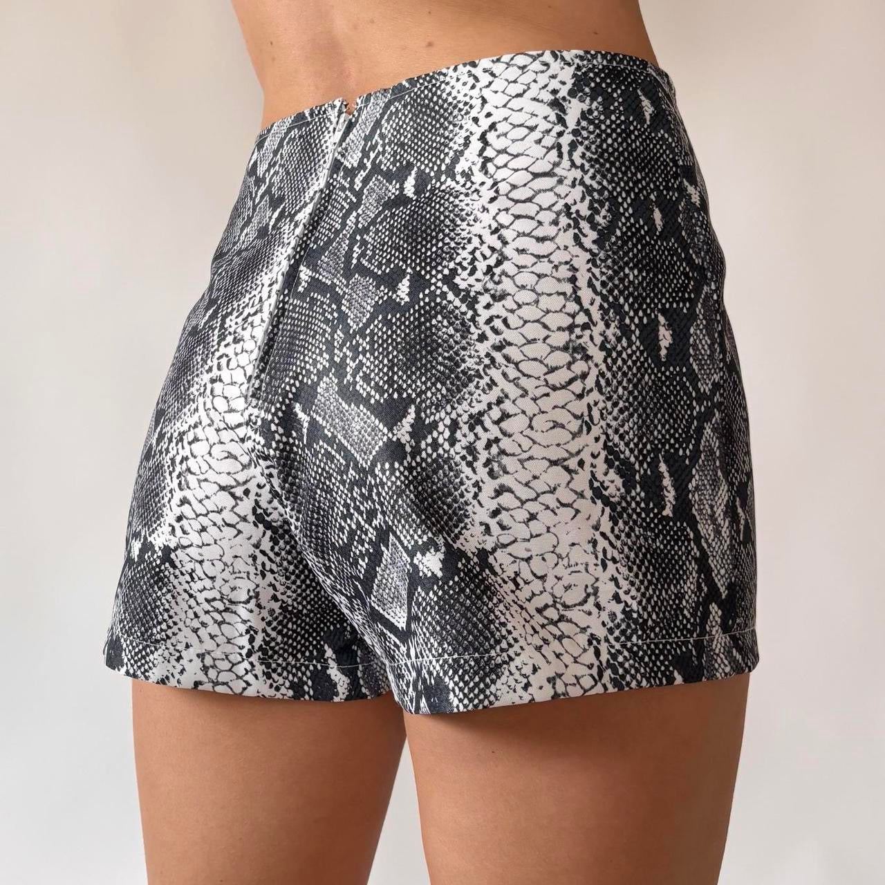 90s Snakeskin Hot Shorts (S)