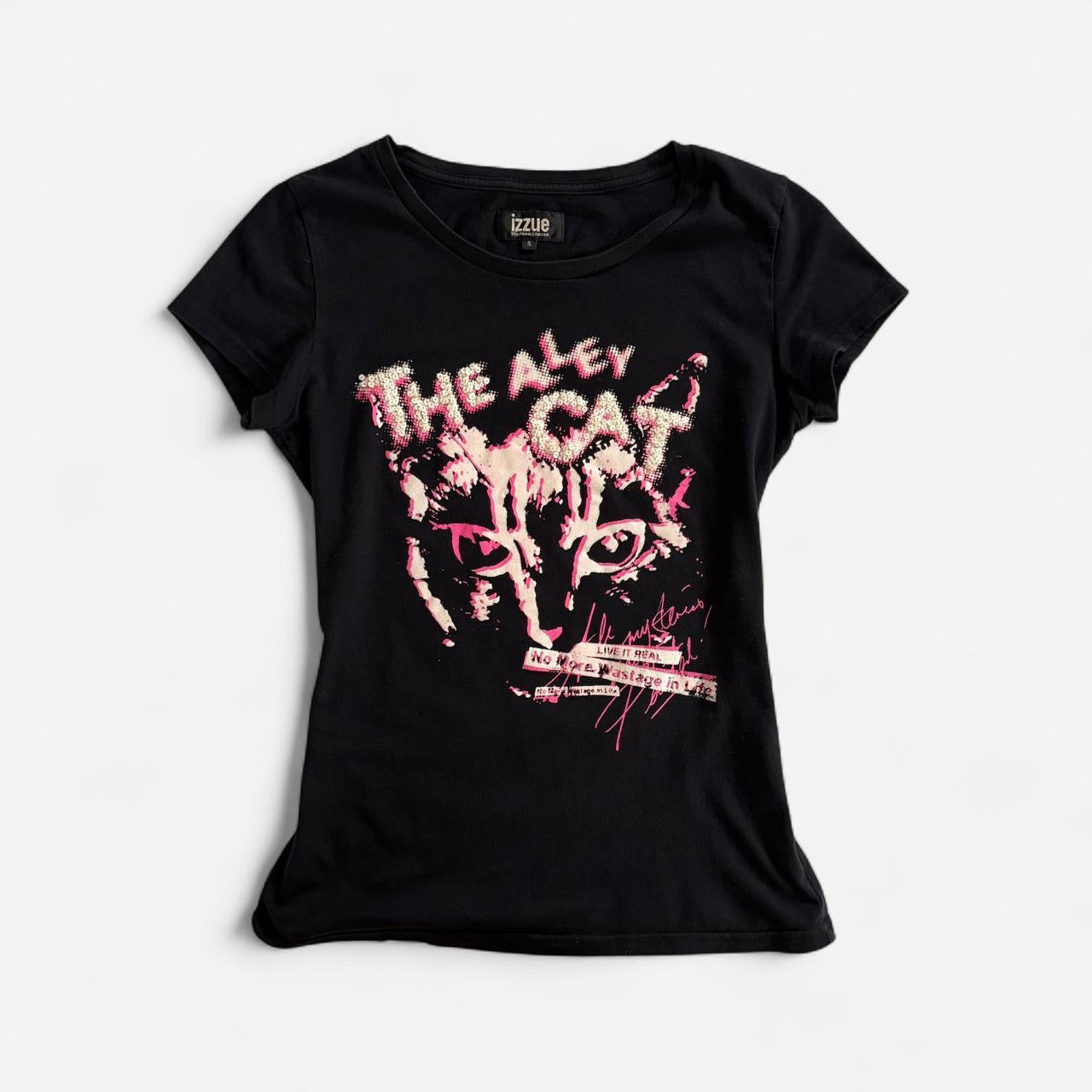 Y2K Graphic Baby Tee (S)