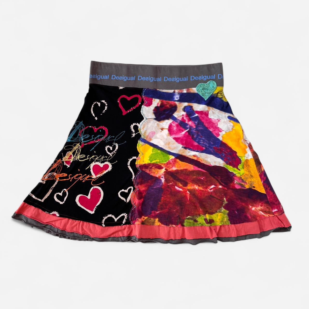 Desigual Graphic Midi Skirt (L/XL)