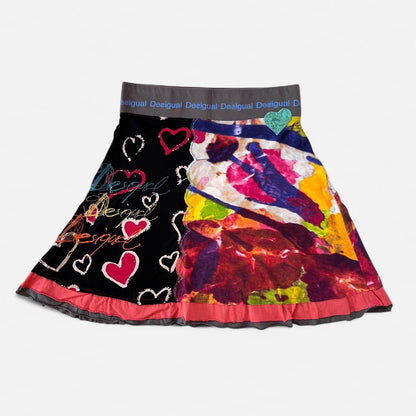 Desigual Graphic Midi Skirt (L/XL)