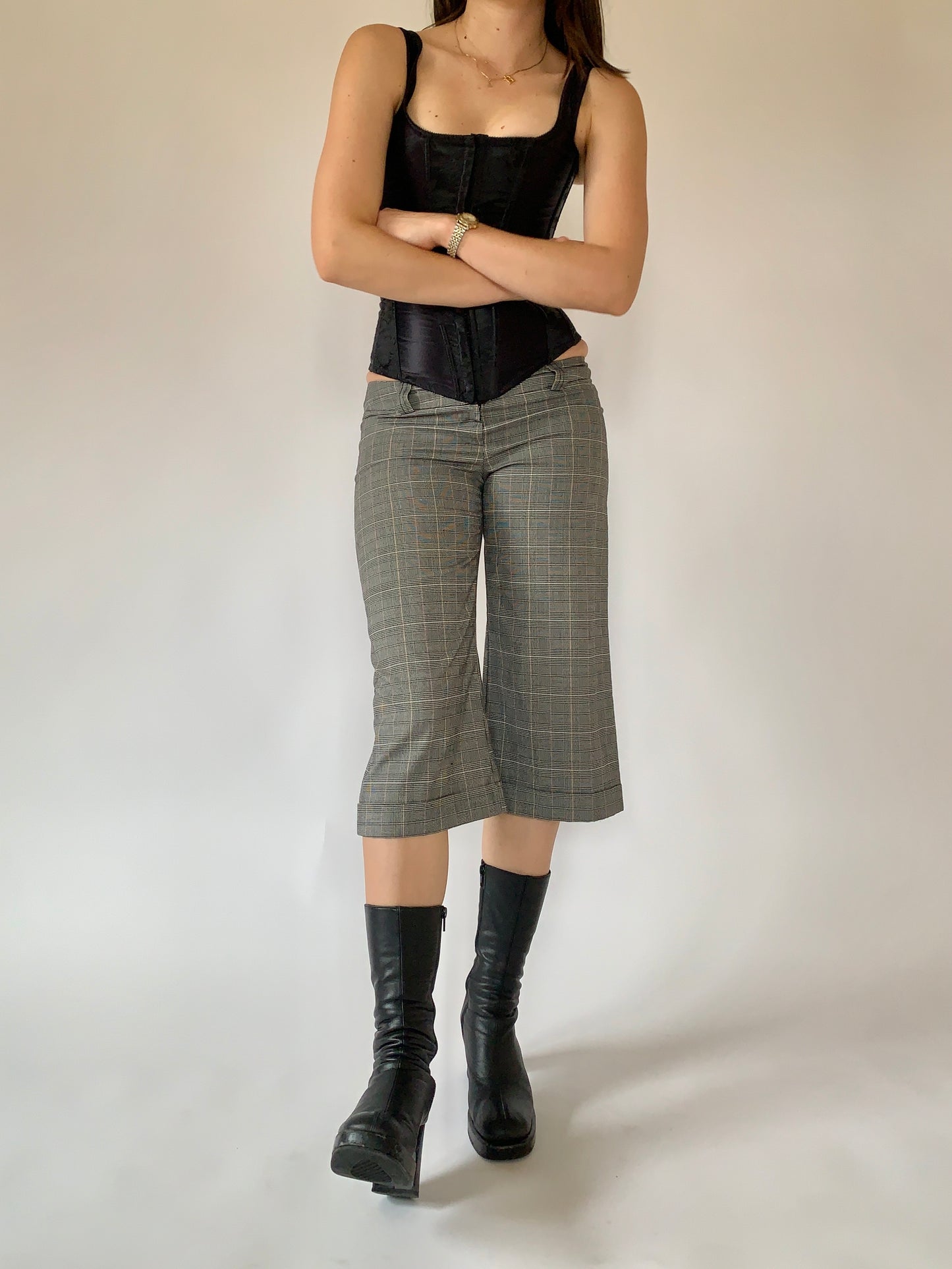 Y2K Capri Trousers - Small