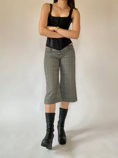 Y2K Capri Trousers - Small