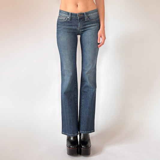 2000s Low Rise Flare Jeans (XS)